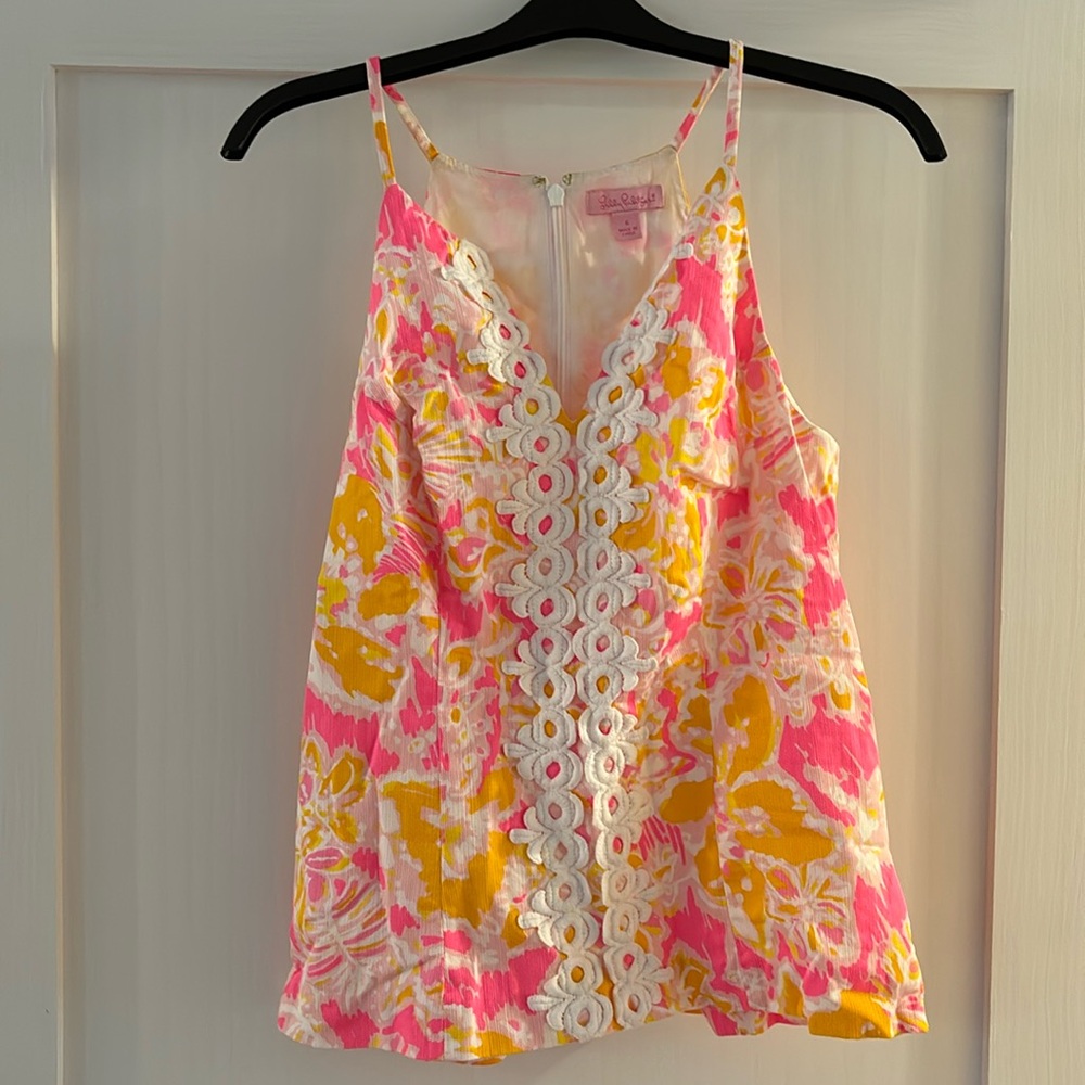 Lilly Pulitzer Size 6 Dress Top - Picture 1 of 5